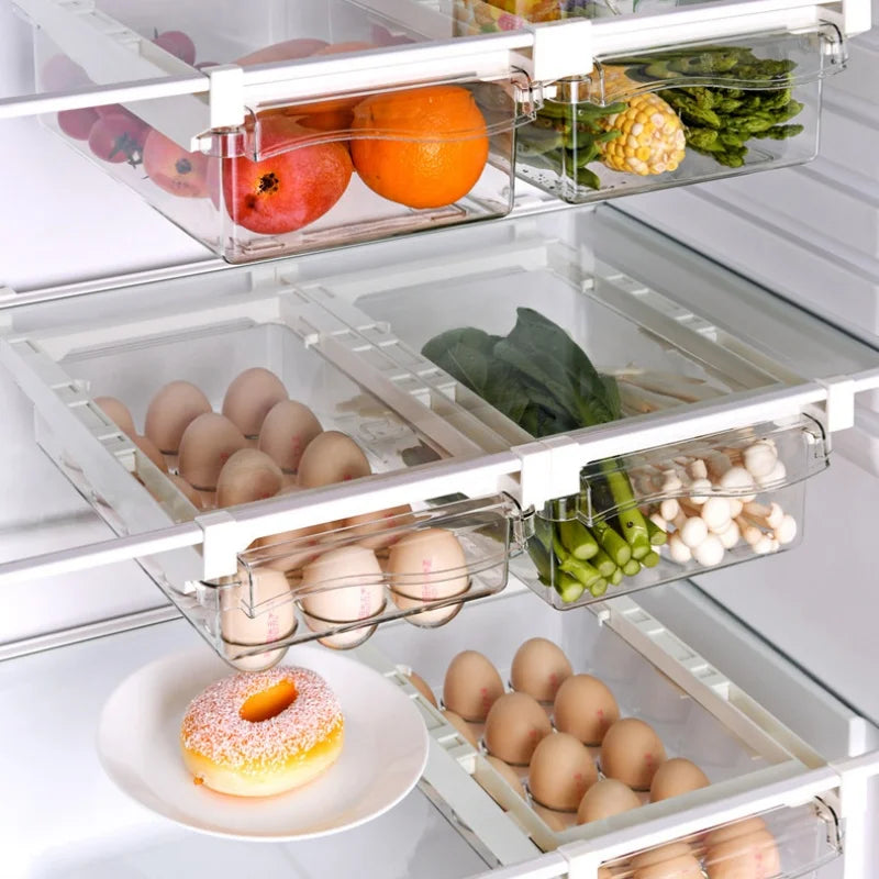 Caixa de Armazenamento Multiusos para Frigorífico