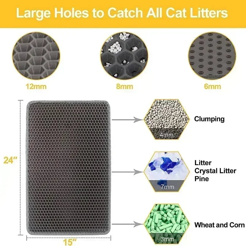 Capa de Cama & Tapete em Silicone para Gatos
