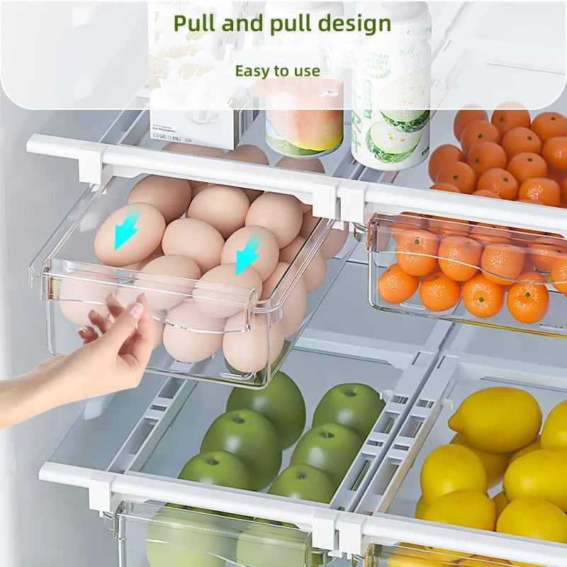Caixa de Armazenamento Multiusos para Frigorífico